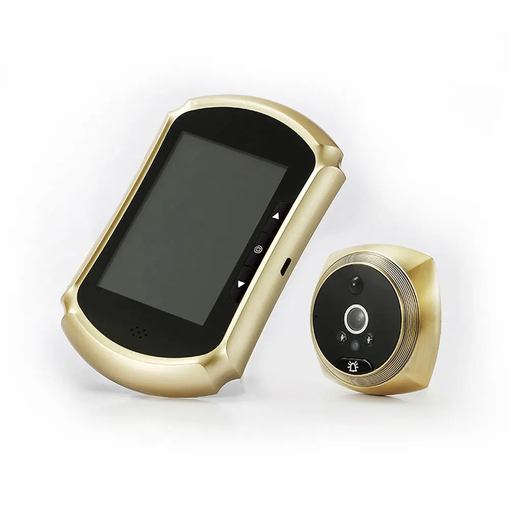 N07 Digital Peephole Viewer Doorbell 3.5 inch Screen Night Vision PIR Motion Detection Electronic Door Eye Camera Door Bell
N07 Digital Peephole Viewer Doorbell 3.5 inch Screen Night Vision PIR Motion Detection Electronic Door Eye Camera Door Bell