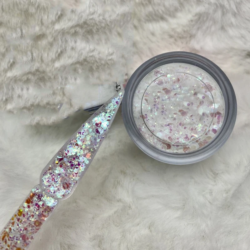 10g/Jar 12Colors Crushed Crystal Shimmer Nail Acrylic Powder 1 Bottle Iridescent glitter acrylic Rainbow Glitter Nail Dip Powder
10g/Jar 12Colors Crushed Crystal Shimmer Nail Acrylic Powder 1 Bottle Iridescent glitter acrylic Rainbow Glitter Nail Dip Powder
