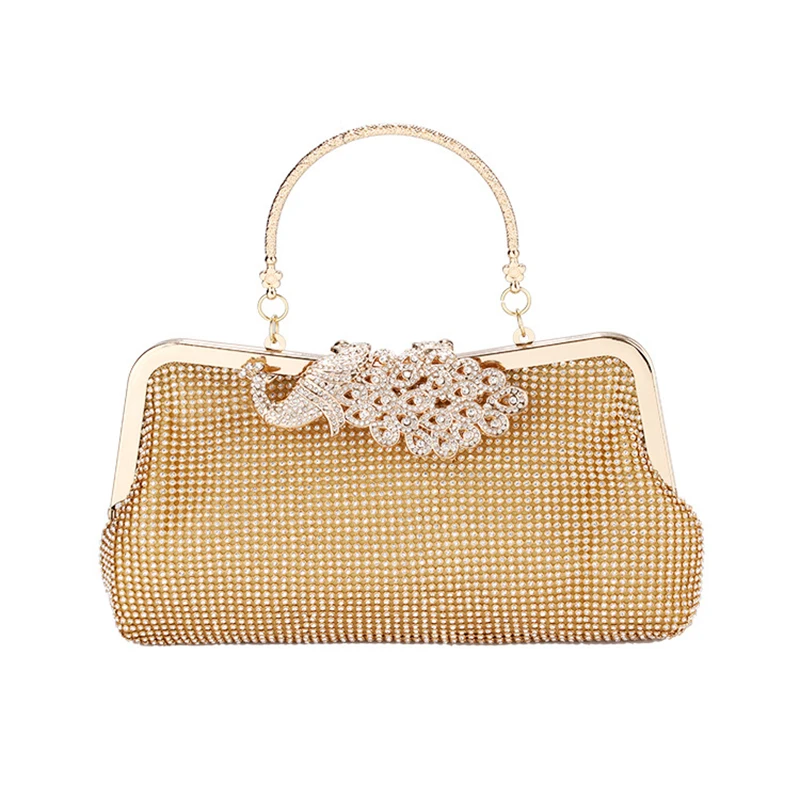 New Trendy Female Elegant Evening Handbag Fashion Diamond-studded Clutch Bag Women's Party Clutch Luxury Designer Bag sac femme
New Trendy Female Elegant Evening Handbag Fashion Diamond-studded Clutch Bag Women's Party Clutch Luxury Designer Bag sac femme