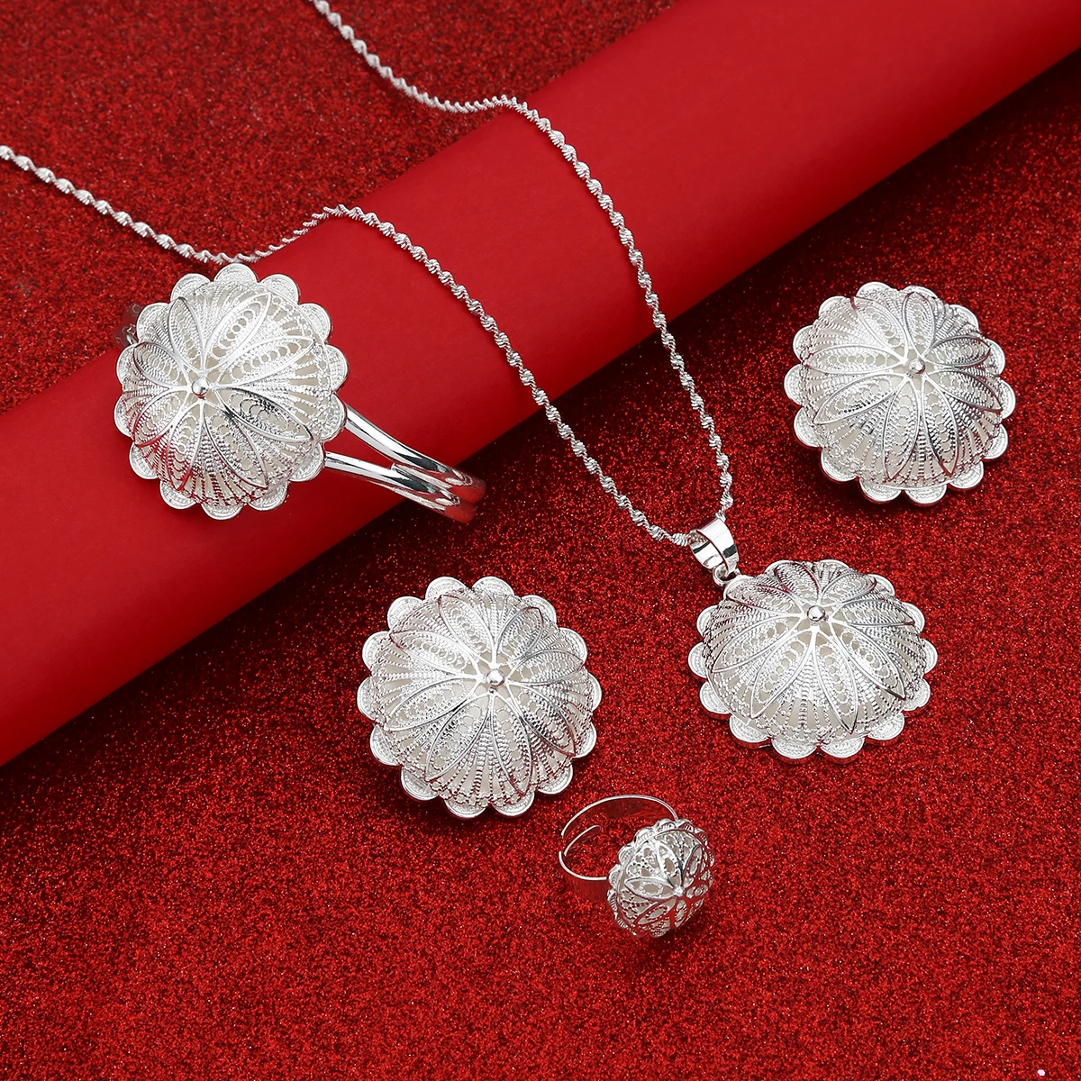Ethiopian Eritrean Cross Flower Women Jewelry Sets African Bridal Romantic Wedding Party Jewelry
Ethiopian Eritrean Cross Flower Women Jewelry Sets African Bridal Romantic Wedding Party Jewelry