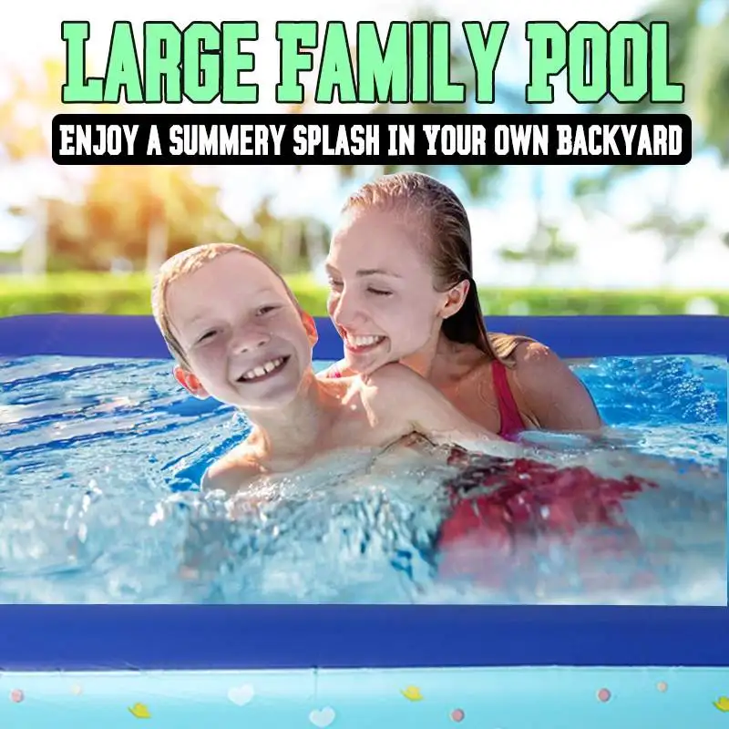 120/130/150cm PVC Inflatable Large Space Swimming Pool Family Outdoor Pool Villa Garden Pool Baby Swimming Pool
120/130/150cm PVC Inflatable Large Space Swimming Pool Family Outdoor Pool Villa Garden Pool Baby Swimming Pool