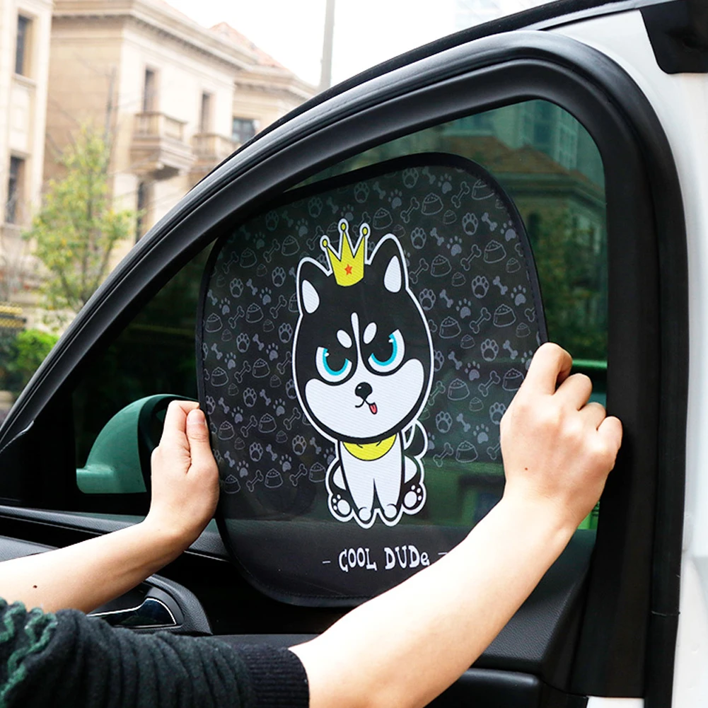 Universal Car Side Window Sunshade Cartoon Animal Static Privacy Car Curtain Anti-UV Block Heat Car Window Baby Sun Shades 2Pcs
Universal Car Side Window Sunshade Cartoon Animal Static Privacy Car Curtain Anti-UV Block Heat Car Window Baby Sun Shades 2Pcs