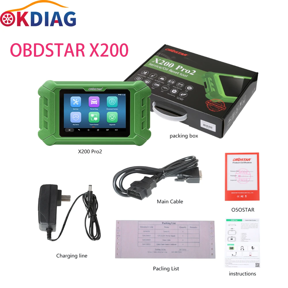 OBDSTAR X200 Pro2 инструмент для сброса масла поддерживает обслуживание автомобиля до 2020 года
OBDSTAR X200 Pro2 инструмент для сброса масла поддерживает обслуживание автомобиля до 2020 года