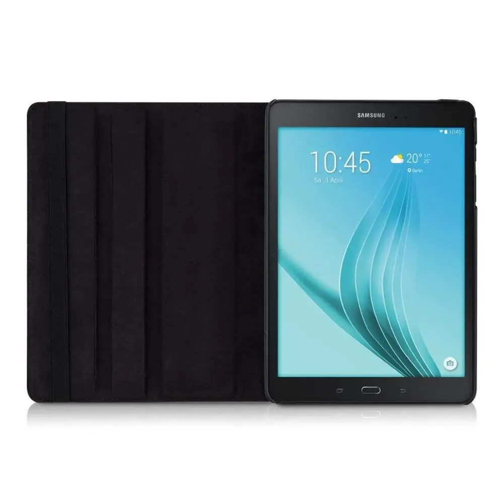 Вращающийся на 360 градусов чехол из искусственной кожи для Samsung Galaxy Tab A 9 7 SM-T550 T550