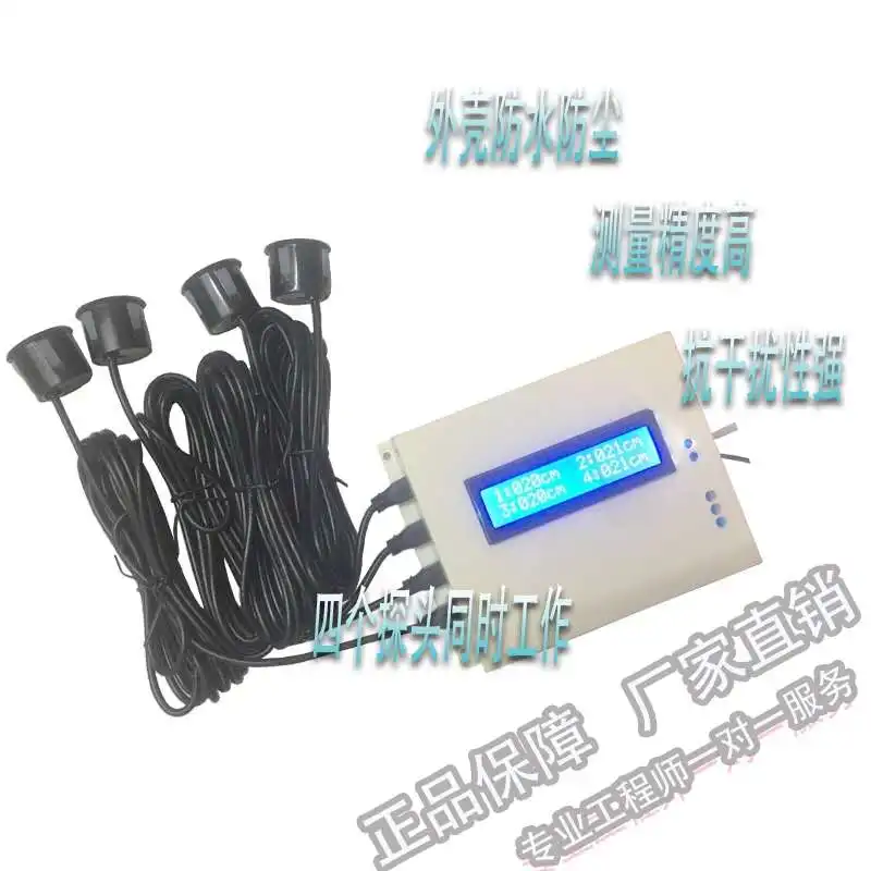 Ultrasonic Sensor Ranging Module 1 Drag 4 Multi-angle and Wide-range Unmanned Vehicle Obstacle Avoidance Waterproof Reversing
Ultrasonic Sensor Ranging Module 1 Drag 4 Multi-angle and Wide-range Unmanned Vehicle Obstacle Avoidance Waterproof Reversing