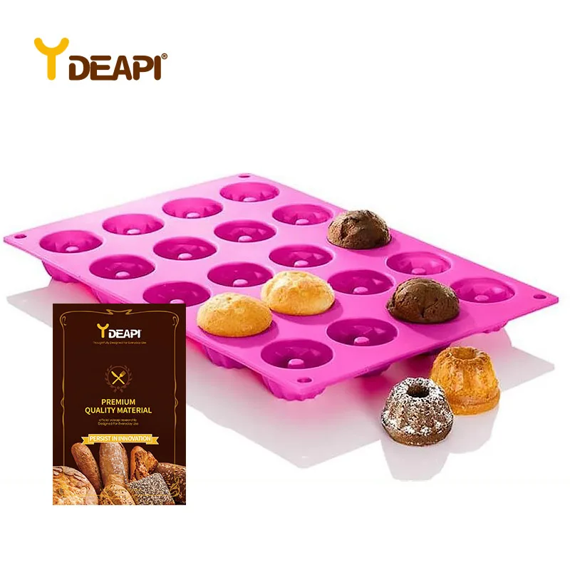 YDEAPI Mini 20 Cavity Silicone Savarin Cake Mold Pudding Chocolate Bakeware Chiffon Mini Muffin Cup Baking Tools
YDEAPI Mini 20 Cavity Silicone Savarin Cake Mold Pudding Chocolate Bakeware Chiffon Mini Muffin Cup Baking Tools