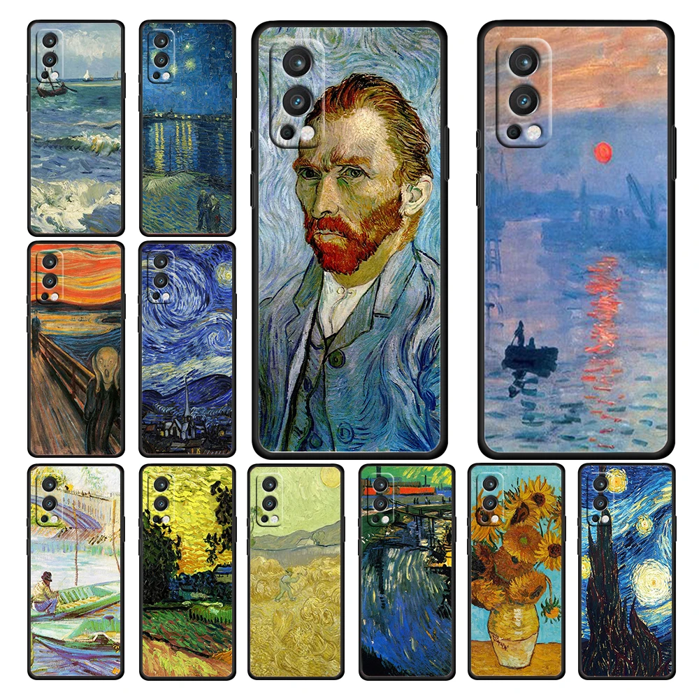 Van Gogh's Painting for OnePlus Nord 2 CE 9R 8T N100 N10 7T 6T 5T Pro 5G Plus Silicone Soft Black Phone Case Cover
Van Gogh's Painting for OnePlus Nord 2 CE 9R 8T N100 N10 7T 6T 5T Pro 5G Plus Silicone Soft Black Phone Case Cover