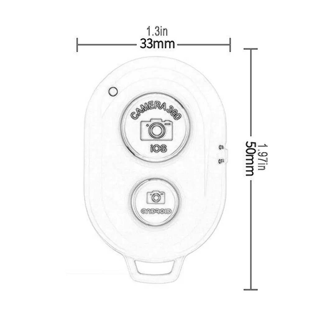 Wiereless Phone Self Timer Shutter Button for IOS Android Phone Selfie stick Shutter Release Wireless Remote Control
Wiereless Phone Self Timer Shutter Button for IOS Android Phone Selfie stick Shutter Release Wireless Remote Control