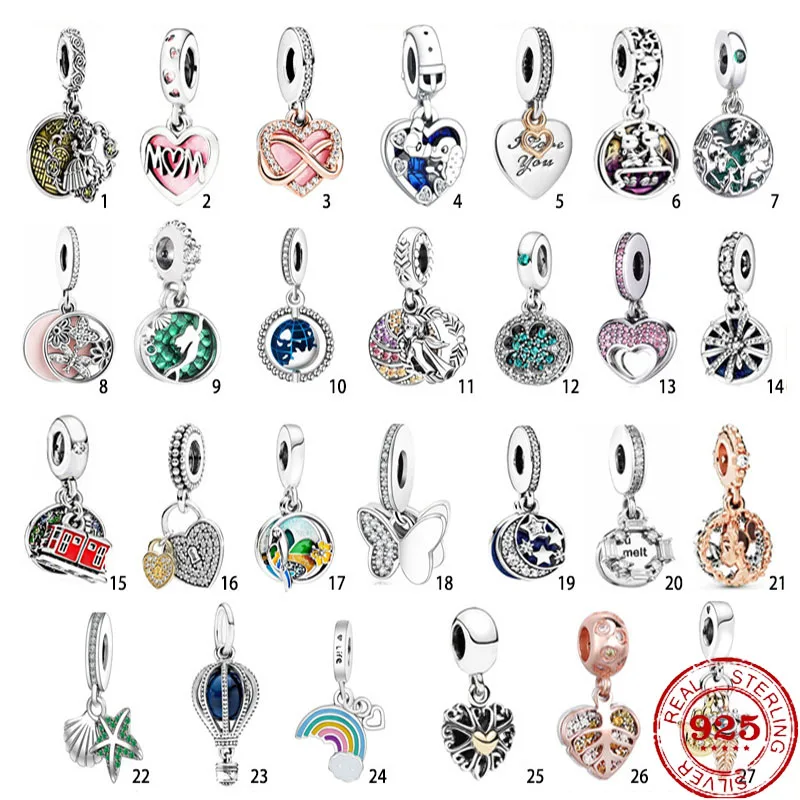 A variety of 925 silver love series charms fit original Pandora charm bracelets DIY beaded ladies fashion jewelry
A variety of 925 silver love series charms fit original Pandora charm bracelets DIY beaded ladies fashion jewelry