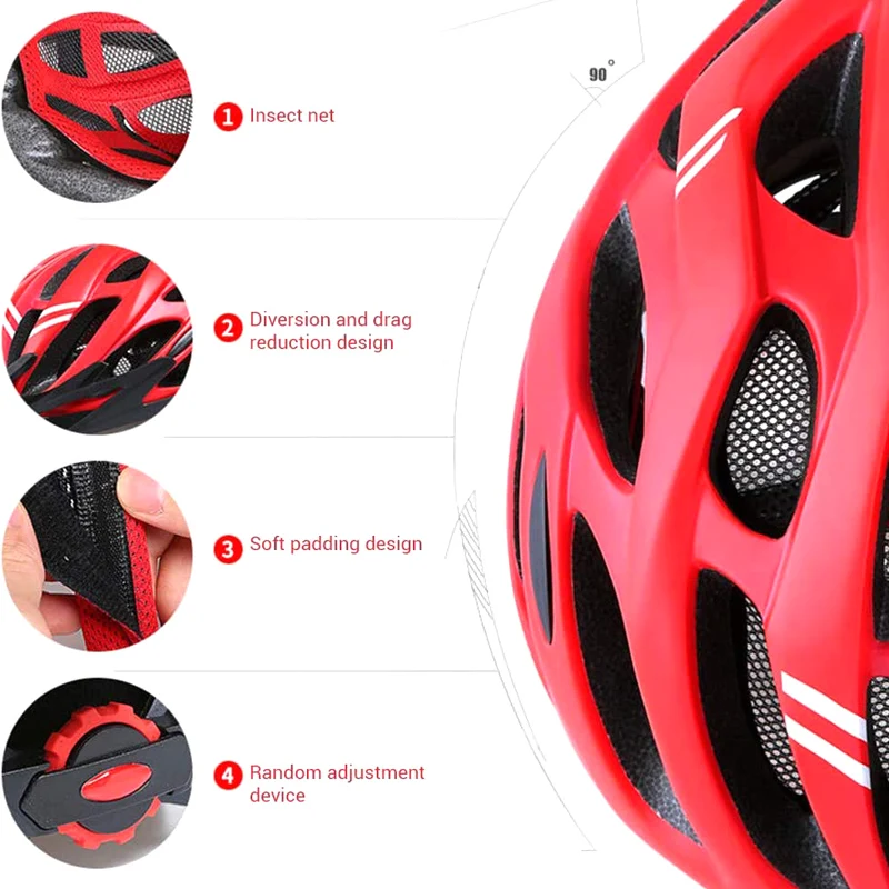 Hot Sale Bike Helmet with Light Protected Cycle Helmet Adjustable for Men Women Adult ED889
Hot Sale Bike Helmet with Light Protected Cycle Helmet Adjustable for Men Women Adult ED889