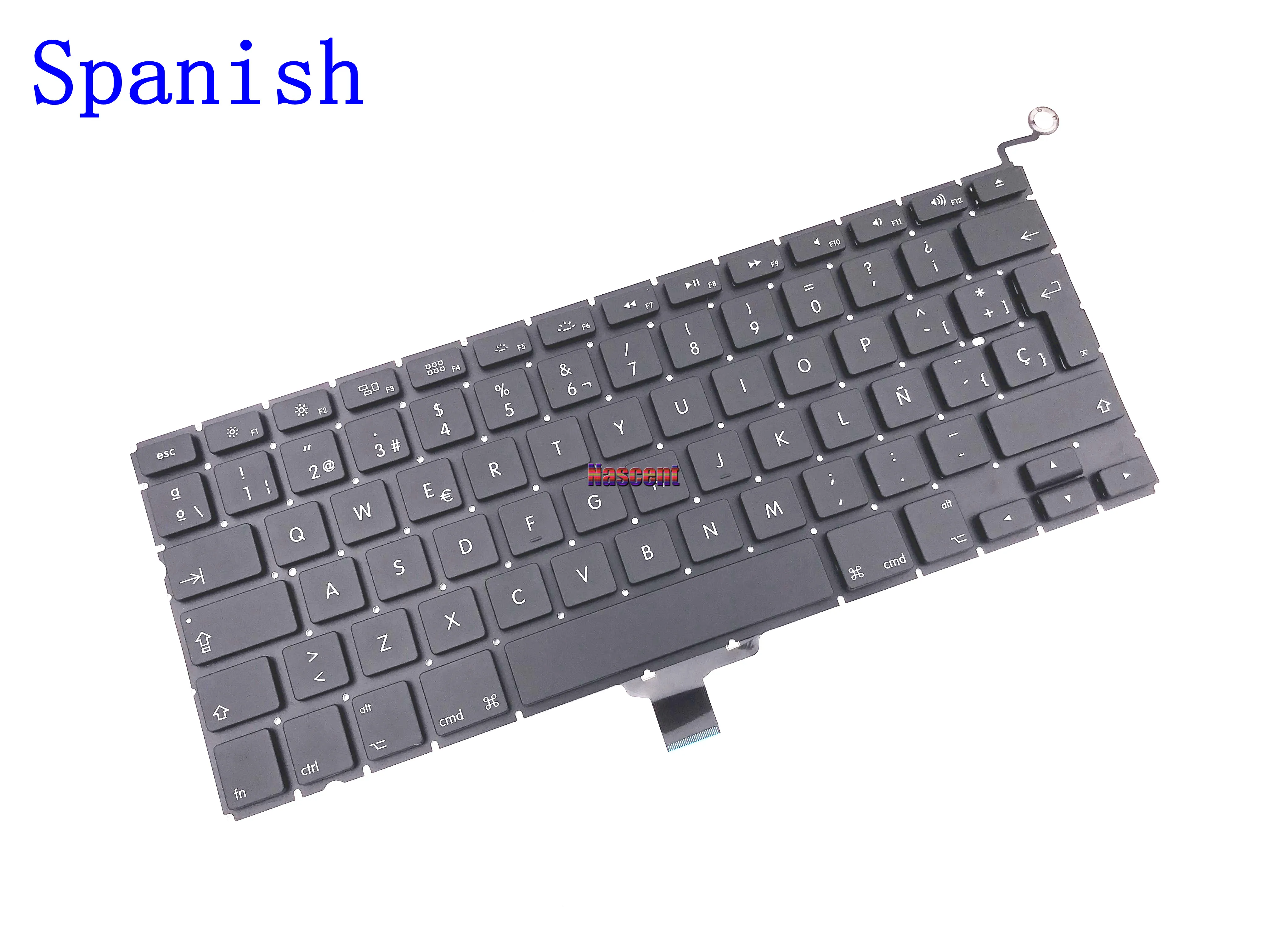 Spanish A1278 keyboard with backlight for Macbook pro 13.3 inches laptop MD101 MD 102 keyboards with backlit Brand New 2008-2012
Spanish A1278 keyboard with backlight for Macbook pro 13.3 inches laptop MD101 MD 102 keyboards with backlit Brand New 2008-2012