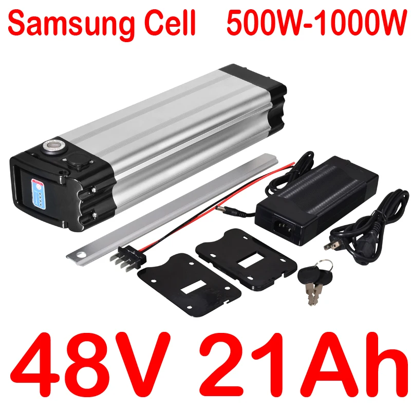 

Electric ebike Bicycle Battery 500W 750W 1000W 48V 10Ah 12Ah 13Ah 15Ah 18Ah 20Ah 21Ah Samsung 18650 Cells Lithium ion Batteries