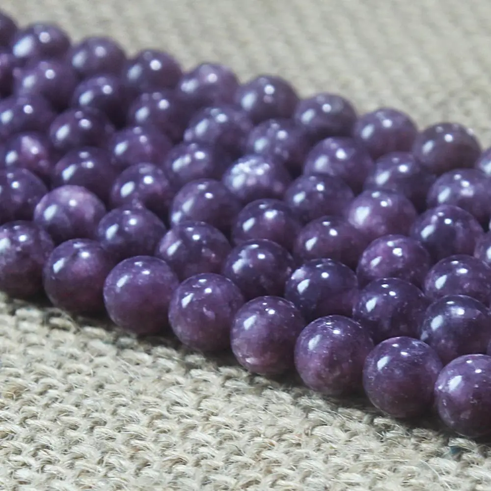 Natural Round AA Purple Lepidolite Gemstone Loose Beads 4 6 8 10 12 14mm For Necklace Bracelet DIY Jewelry Making 15inch Strand
Natural Round AA Purple Lepidolite Gemstone Loose Beads 4 6 8 10 12 14mm For Necklace Bracelet DIY Jewelry Making 15inch Strand