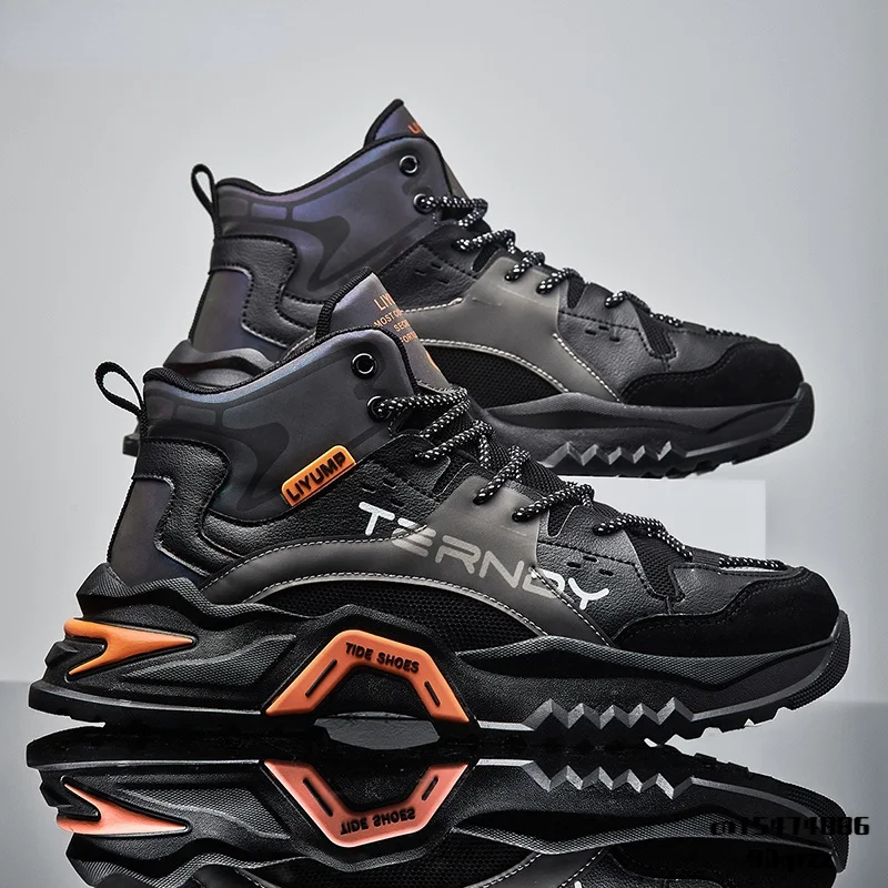 Running Shoes Men Sneakers Four Seasons Comfort Light Outdoor Wear-resistant Non-slip Walking Shoes Heighten Zapatillas
Running Shoes Men Sneakers Four Seasons Comfort Light Outdoor Wear-resistant Non-slip Walking Shoes Heighten Zapatillas