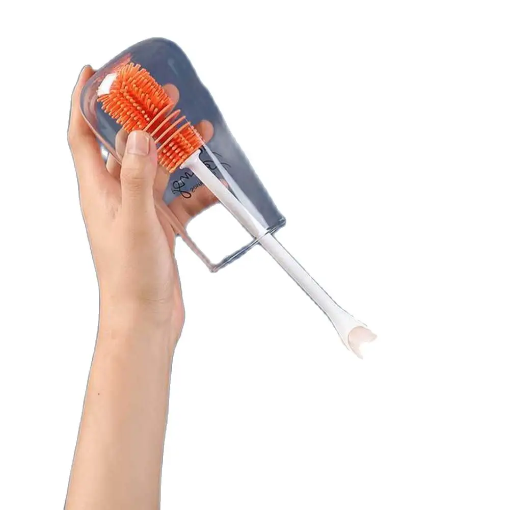 Полезная щетка для бутылок, гибкая многоразовая щетка для бутылок
Полезная щетка для бутылок, гибкая многоразовая щетка для бутылок