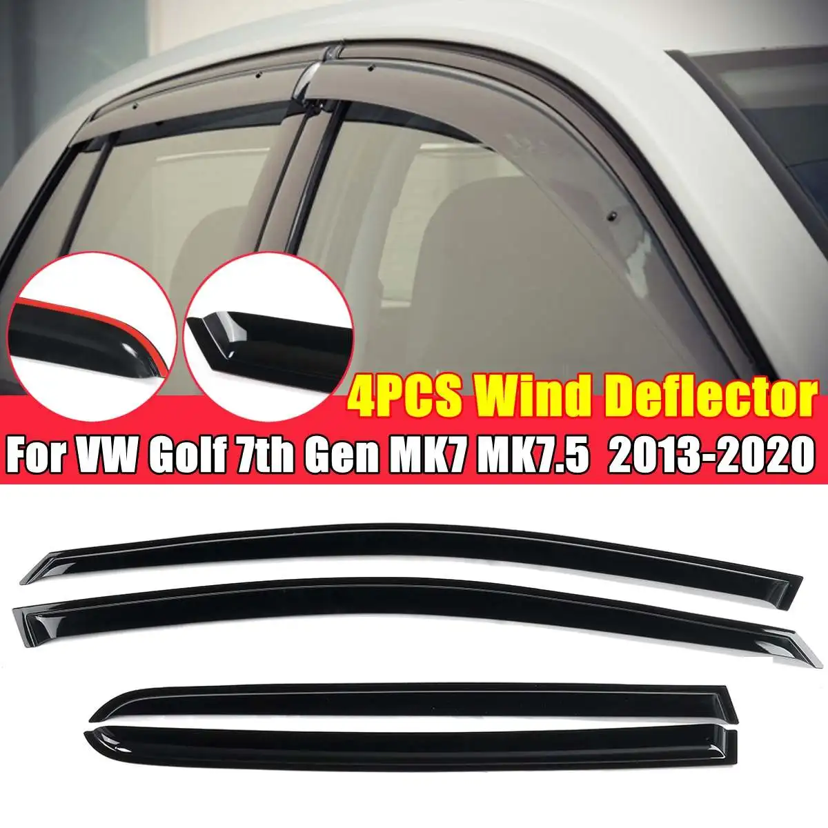 Для VW Golf 7-го поколения MK7 MK7.5 2013 2014 2015 2016-2020 автомобильные оконные ветровые