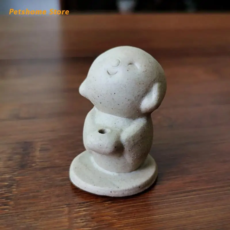 Incense Holders Come with Base Set Toys Monk Funny Pottery Ceramic Catch Stick Incense Burner LX9C
Incense Holders Come with Base Set Toys Monk Funny Pottery Ceramic Catch Stick Incense Burner LX9C
