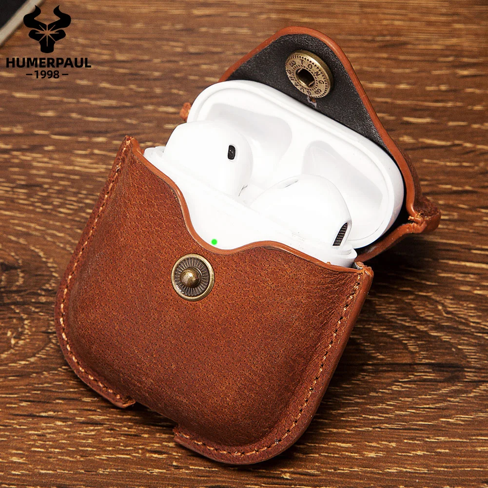 Leather Bluetooth Wireless Earphone Case For AirPods 2 Quality Protective Cover Skin Accessories For Apple Airpods Charging Box
Leather Bluetooth Wireless Earphone Case For AirPods 2 Quality Protective Cover Skin Accessories For Apple Airpods Charging Box