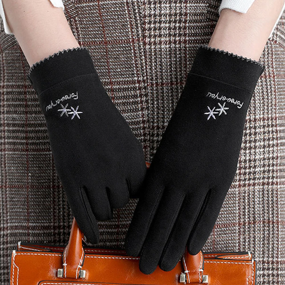 Autumn Winter Glove Fashion Wind Outdoors Driving Rinding Touch Screen Gloves Women Warmer Cold Protection German Velvet Gloves
Autumn Winter Glove Fashion Wind Outdoors Driving Rinding Touch Screen Gloves Women Warmer Cold Protection German Velvet Gloves