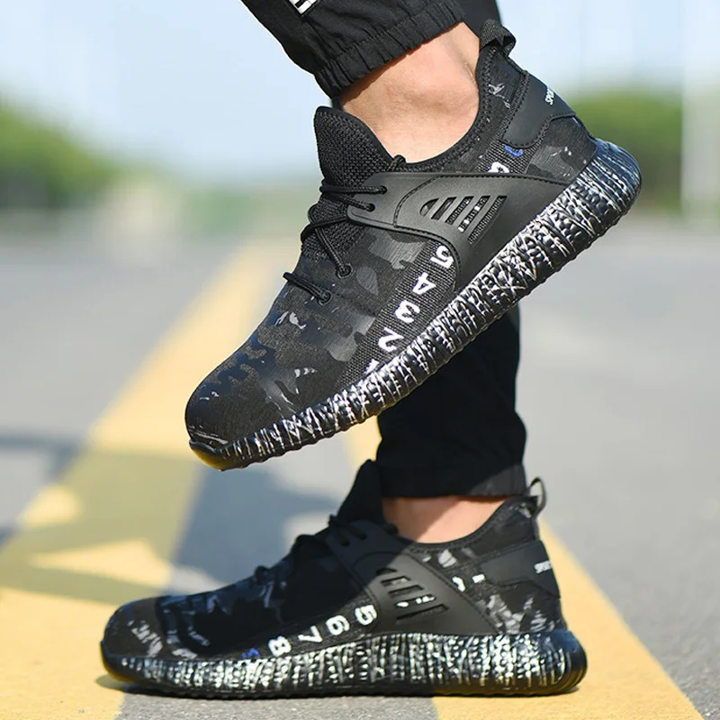 Air Mesh Men Work Safety Shoes Puncture Proof Work Boots Men Shoes Breathable Construction Indestructible Safety Boots With Toe
Air Mesh Men Work Safety Shoes Puncture Proof Work Boots Men Shoes Breathable Construction Indestructible Safety Boots With Toe