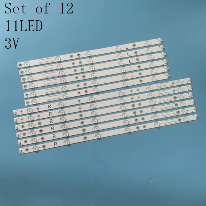 New 12 PCS/set LED Backlight strip For LC-50LB370U 50LB371U 50LB261U 500TT65 500TT66 V1 LC-50LB261U 500TT61 V0 500TT62 500TT63
New 12 PCS/set LED Backlight strip For LC-50LB370U 50LB371U 50LB261U 500TT65 500TT66 V1 LC-50LB261U 500TT61 V0 500TT62 500TT63