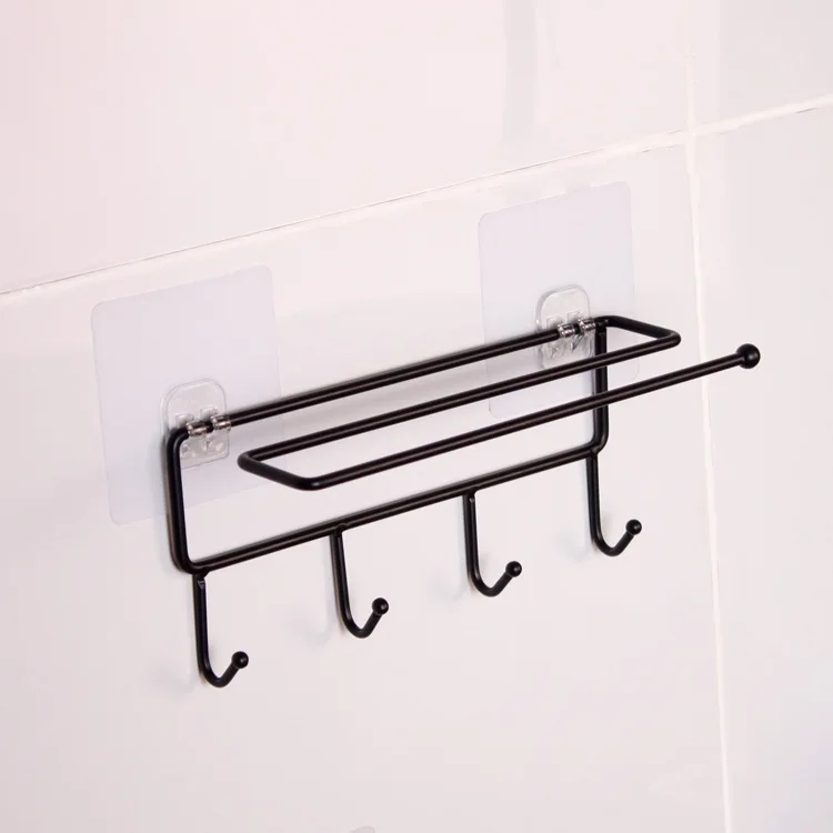 Creative Metal Hook Kitchen Towel Rack Rag Rack Bathroom Sticky Hook Cabinet Storage Home
Creative Metal Hook Kitchen Towel Rack Rag Rack Bathroom Sticky Hook Cabinet Storage Home