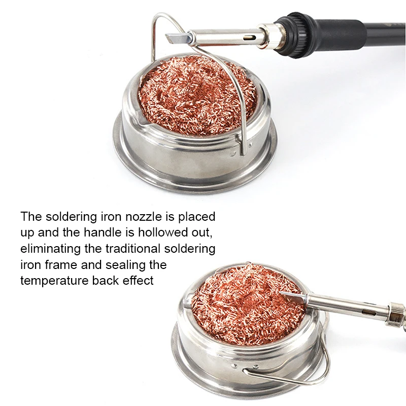 Cleaning Ball Desoldering Soldering Iron Mesh Filter Cleaning Nozzle Tip Copper Wire Clean Stand Cleaner Ball Metal Dross Box
Cleaning Ball Desoldering Soldering Iron Mesh Filter Cleaning Nozzle Tip Copper Wire Clean Stand Cleaner Ball Metal Dross Box