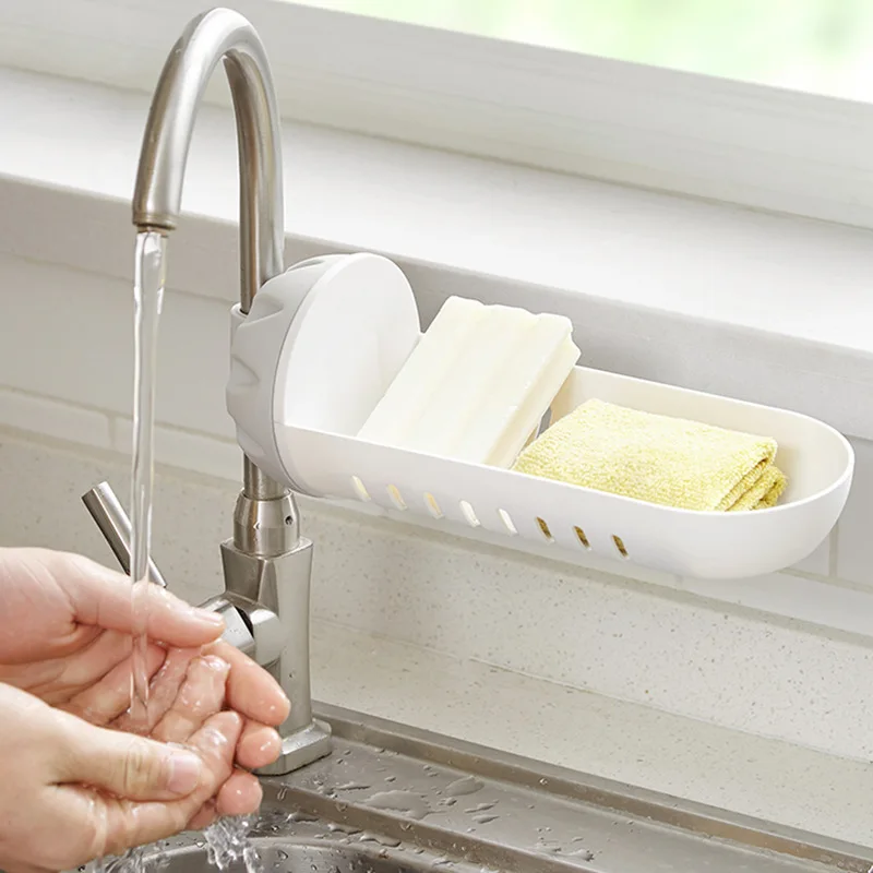 Kitchen Sink Drain Rack Sponge Storage Holder Faucet Holder Soap Drainer Shelf Basket Organizer Bathroom Accessories Organizer
Kitchen Sink Drain Rack Sponge Storage Holder Faucet Holder Soap Drainer Shelf Basket Organizer Bathroom Accessories Organizer