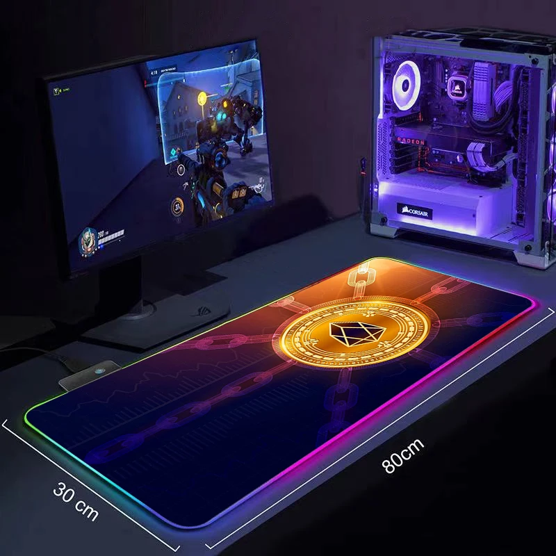 Cryptocurrency Big Keyboard Desk Mat RGB Large Mouse Pad Gamer Big Mouse Mat Computer Mousepad LED Backlight Gaming Mause Pad
Cryptocurrency Big Keyboard Desk Mat RGB Large Mouse Pad Gamer Big Mouse Mat Computer Mousepad LED Backlight Gaming Mause Pad