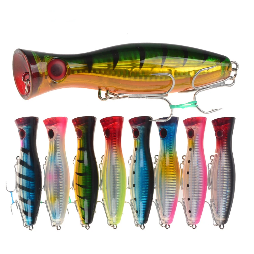 Big Popper Wobbler Hard Isca Artificial Topwater Fishing Lure 12cm 40g Long Shot Crankbait Fishing Bait Pike Bass Leurre
Big Popper Wobbler Hard Isca Artificial Topwater Fishing Lure 12cm 40g Long Shot Crankbait Fishing Bait Pike Bass Leurre