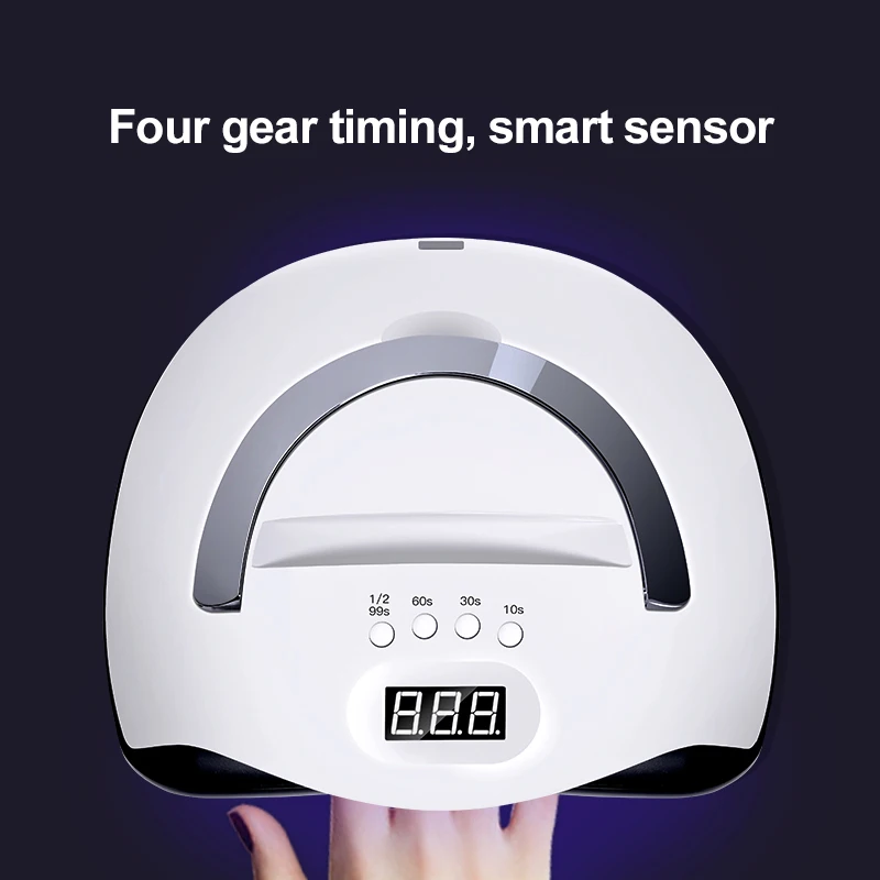 192W 120W UV LED Nail Lamp Nail Dryer 40 LEDs Lamp Quick Drying Nail Gel Polish Manicure Pedicure Professional Nail Salon Lamp
192W 120W UV LED Nail Lamp Nail Dryer 40 LEDs Lamp Quick Drying Nail Gel Polish Manicure Pedicure Professional Nail Salon Lamp