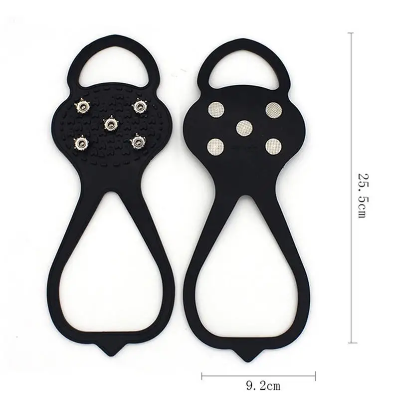 1 Pair 8 Teeth Crampons Ice Gripper Snow Climbing Anti Skid Winter Shoes Spiked Grips Cleat Crampons Boots Cover Accessories Men
1 Pair 8 Teeth Crampons Ice Gripper Snow Climbing Anti Skid Winter Shoes Spiked Grips Cleat Crampons Boots Cover Accessories Men