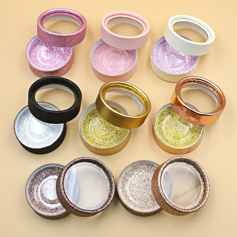 10 Pcs Small Round Eyelash Box Private Label Eyelash Packaging Box Bulk Custom Lash Boxes Packaging With Logo Eyelashes Package
10 Pcs Small Round Eyelash Box Private Label Eyelash Packaging Box Bulk Custom Lash Boxes Packaging With Logo Eyelashes Package