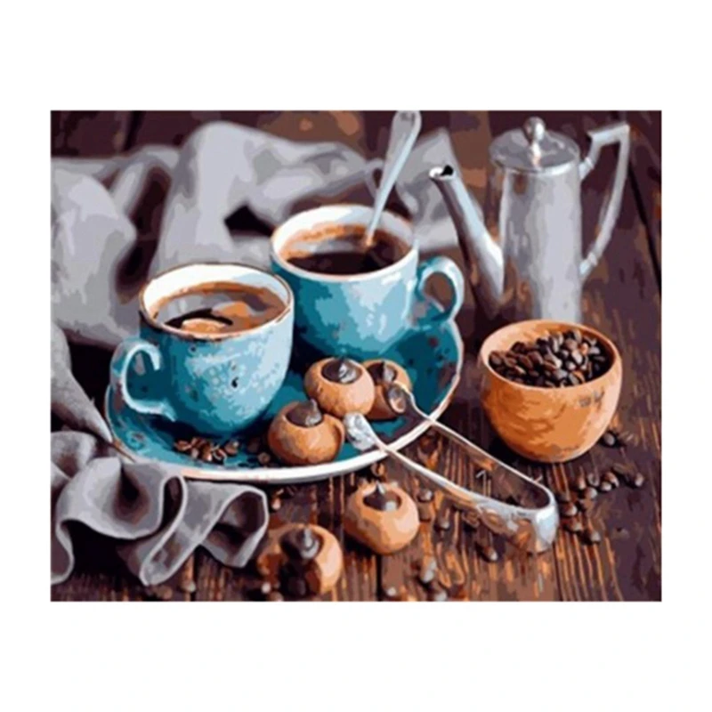 Painting By Numbers Landscape Coffee Cup Acrylic Paint By Numbers for Adult Wall Art Picture Home Decors
Painting By Numbers Landscape Coffee Cup Acrylic Paint By Numbers for Adult Wall Art Picture Home Decors