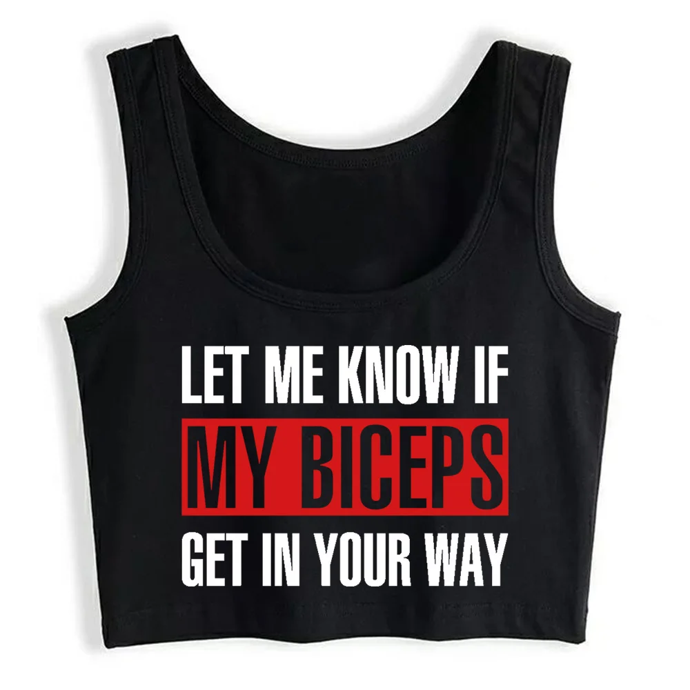 Crop Top Women Let Me Know If My Biceps Get In Your Way Y2k Gothic Emo Harajuku Tank Top Female Clothes
Crop Top Women Let Me Know If My Biceps Get In Your Way Y2k Gothic Emo Harajuku Tank Top Female Clothes