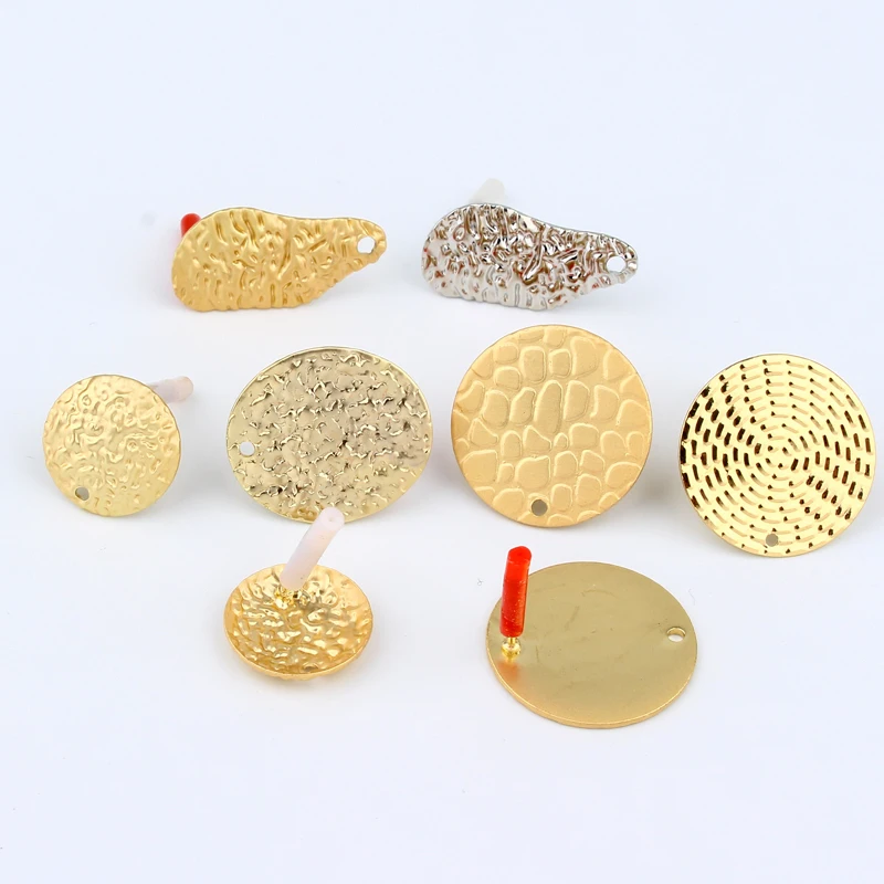 6pcs Frosted Bright Gold Earring Making Findings Geometric Eardrop Base Accessories DIY Dangle Earring Aretes Jewelry Make C348
6pcs Frosted Bright Gold Earring Making Findings Geometric Eardrop Base Accessories DIY Dangle Earring Aretes Jewelry Make C348