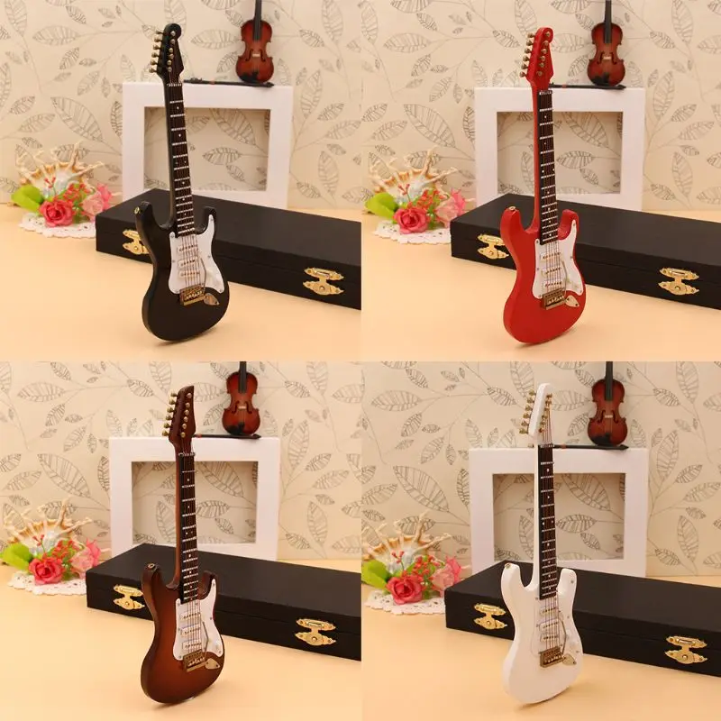14cm Mini Electric Guitar Model Miniature Guitarra Replica Gift with Case Stand NEW
14cm Mini Electric Guitar Model Miniature Guitarra Replica Gift with Case Stand NEW
