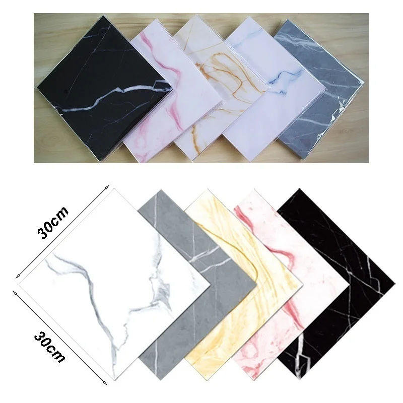 Waterproof Floor Stickers Self Adhesive Marble Wallpapers Room Decor DIY Wall Sticker Bedroom Bathroom 5pcs
Waterproof Floor Stickers Self Adhesive Marble Wallpapers Room Decor DIY Wall Sticker Bedroom Bathroom 5pcs