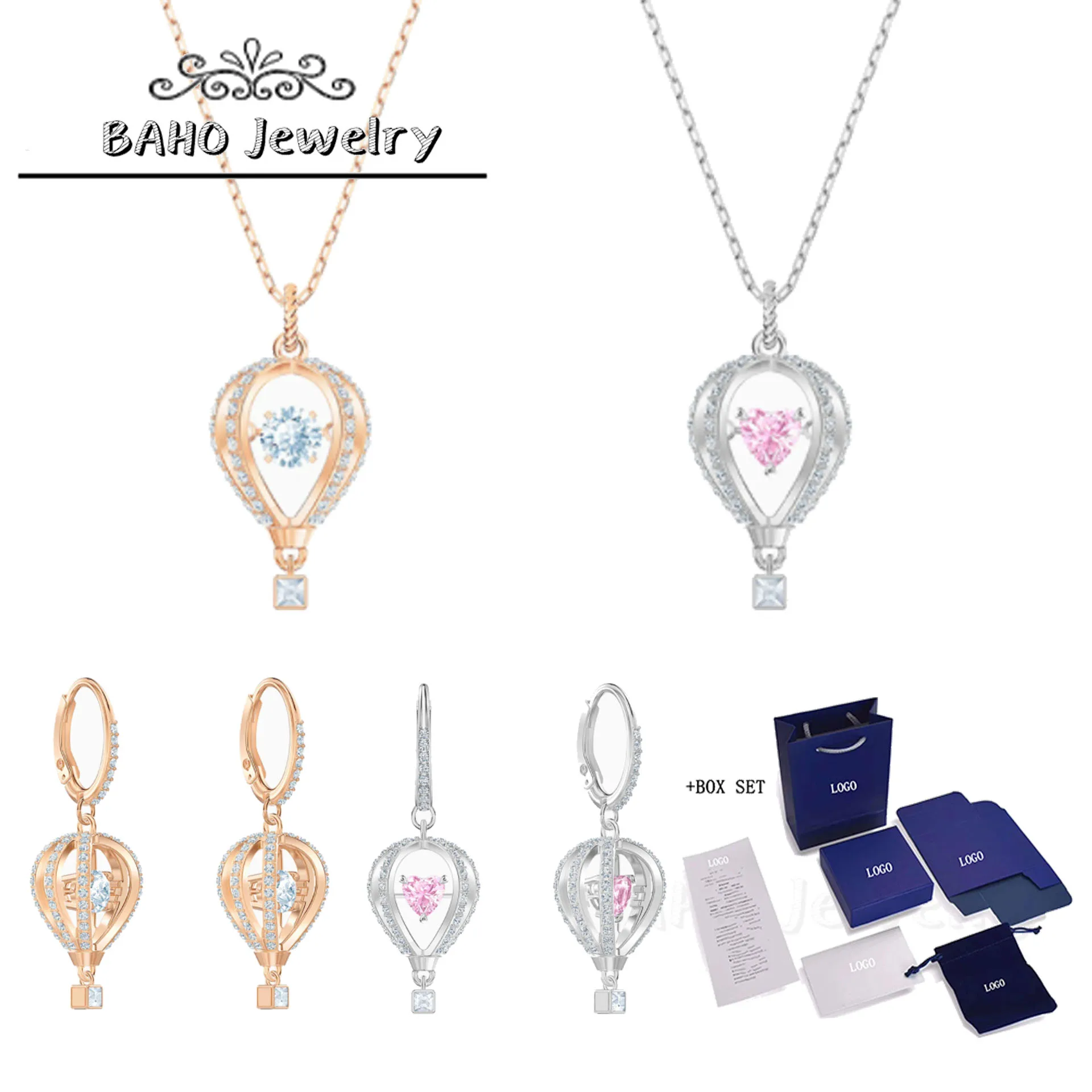 Original SWA With Box 1:1 Fashion Jewelry INTO THE SKY Fresh Hot Air Balloon Smart Hot Air Balloon Dangle Earrings For Women
Original SWA With Box 1:1 Fashion Jewelry INTO THE SKY Fresh Hot Air Balloon Smart Hot Air Balloon Dangle Earrings For Women