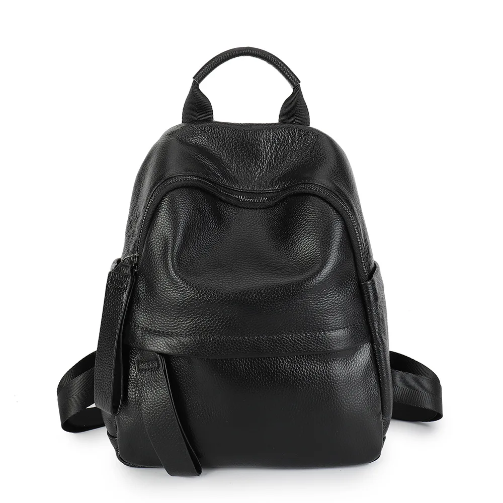 100% Soft Genuine Leather Backpacks For Girls Travel Bag Black Classic Designer Back Pack Women Casual Cowhide Leather Back A41
100% Soft Genuine Leather Backpacks For Girls Travel Bag Black Classic Designer Back Pack Women Casual Cowhide Leather Back A41