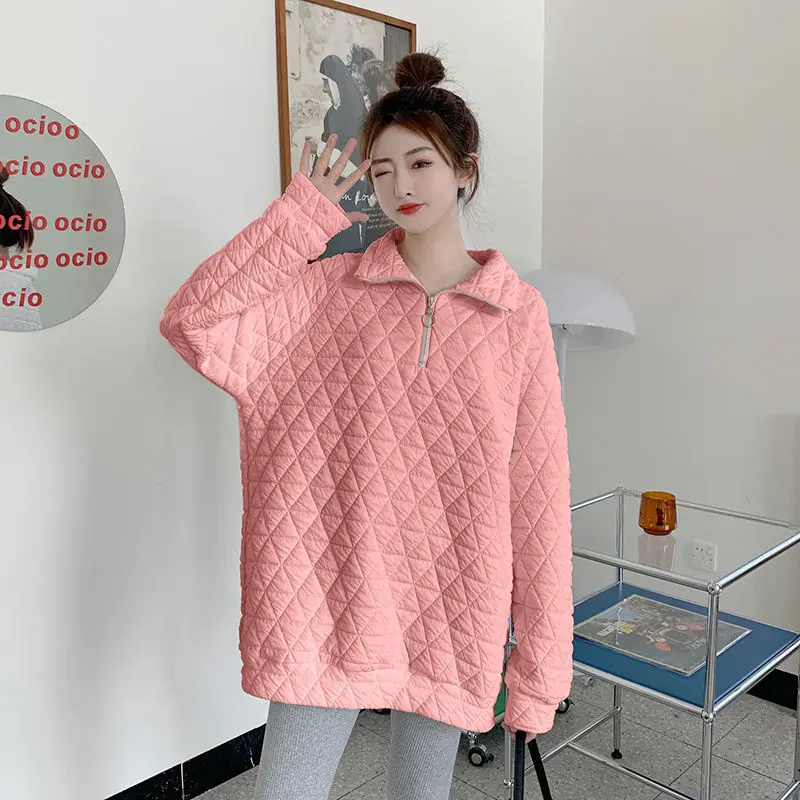 Cotton Padded Thickened Sweater Women 's 2021 Autumn And Winter Korean Style Loose -Fitting Solid Color Long Sleeves Student Top
Cotton Padded Thickened Sweater Women 's 2021 Autumn And Winter Korean Style Loose -Fitting Solid Color Long Sleeves Student Top