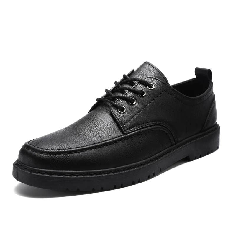 2021 Autumn Winter New Fashion Handsome Versatile Leather Casual Shoes for Male Comfortable Lace-up Work Shoes Waterproof
2021 Autumn Winter New Fashion Handsome Versatile Leather Casual Shoes for Male Comfortable Lace-up Work Shoes Waterproof