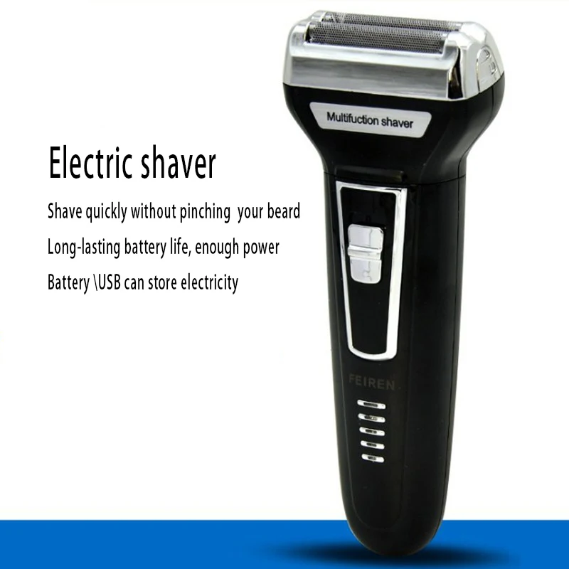 3 In 1 Men's Electric Shaver Black USB Electric Beard Trimmer Nose Beard Hair and Body Professional Trimmer Hair Cut
3 In 1 Men's Electric Shaver Black USB Electric Beard Trimmer Nose Beard Hair and Body Professional Trimmer Hair Cut