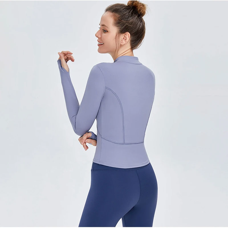 Sports Top Women Zipper Long Sleeve Yoga Shirts Waist Shaping Gym Workout Running Jacket Training Outfits Fitness Coat Female
Sports Top Women Zipper Long Sleeve Yoga Shirts Waist Shaping Gym Workout Running Jacket Training Outfits Fitness Coat Female