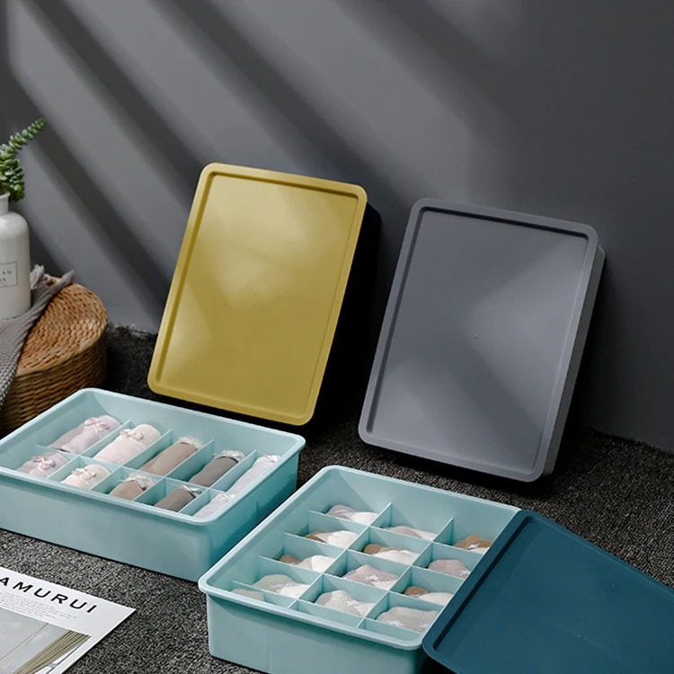 Underwear Underwear Storage Box Household Compartment Covered Bra Socks Finishing Box Dormitory Storage Fantastic Storage Box
Underwear Underwear Storage Box Household Compartment Covered Bra Socks Finishing Box Dormitory Storage Fantastic Storage Box