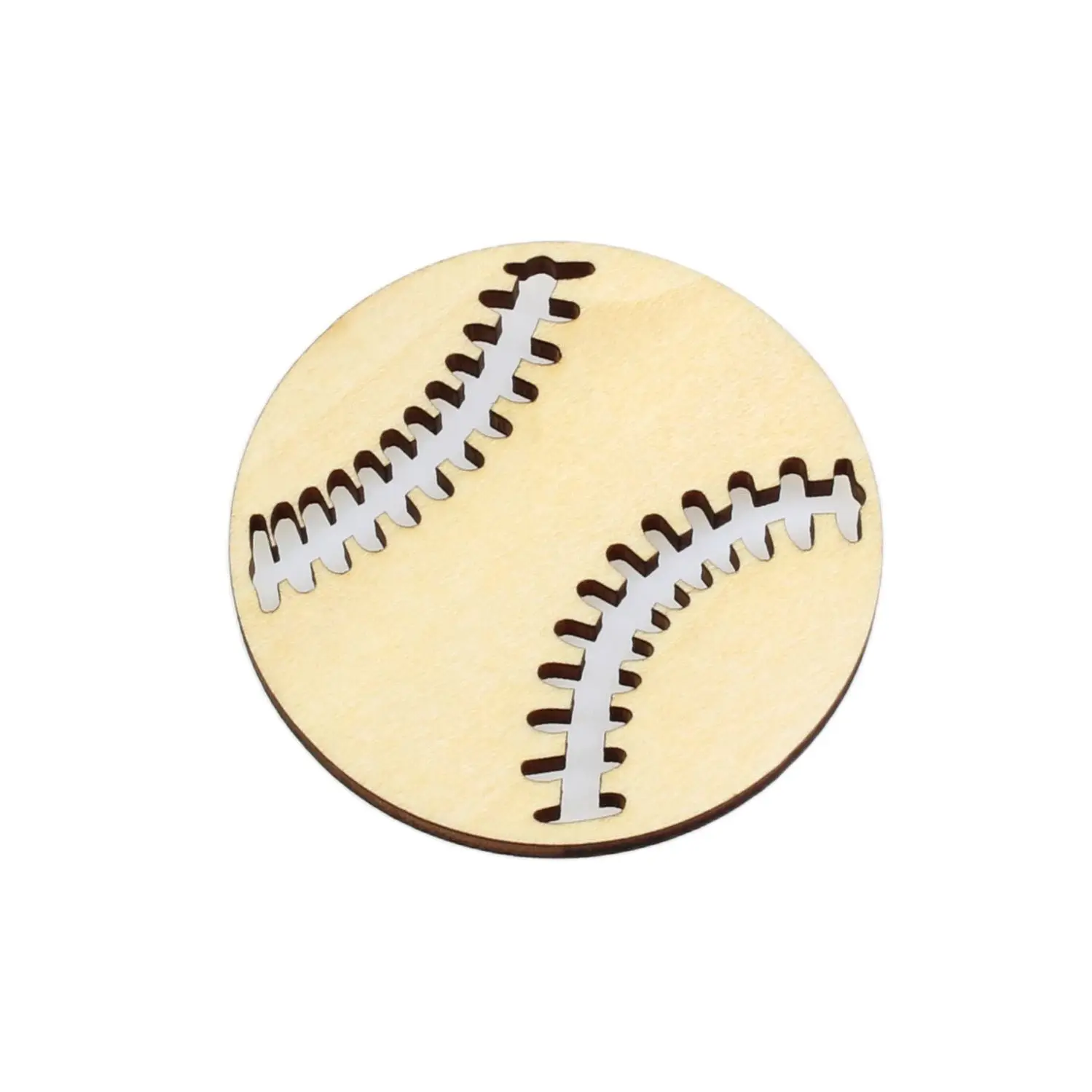 Baseball shape, mascot laser cut, Christmas decorations, silhouette, blank unpainted, 25 pieces, wooden shape (1290)
Baseball shape, mascot laser cut, Christmas decorations, silhouette, blank unpainted, 25 pieces, wooden shape (1290)