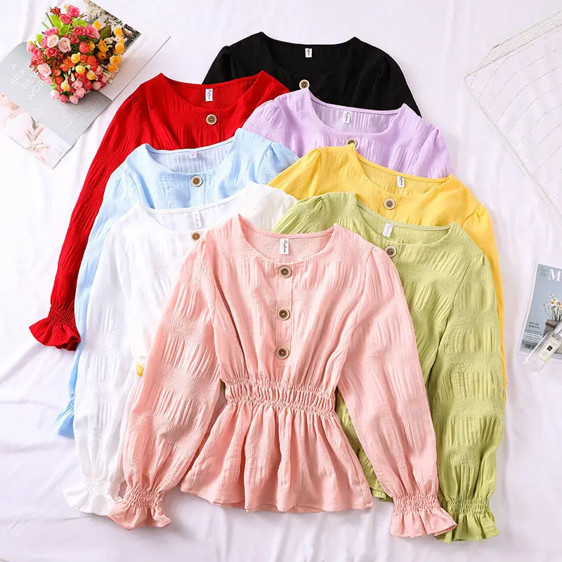 Chiffon Top Blouses Shirts Women's Autumn V Neck Ruffle Flared Sleeve Elegant Vintage Sexy Ladies Blouses Female Chic All-match
Chiffon Top Blouses Shirts Women's Autumn V Neck Ruffle Flared Sleeve Elegant Vintage Sexy Ladies Blouses Female Chic All-match