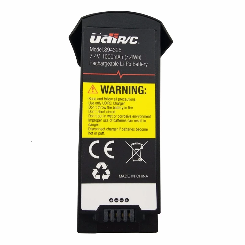 Оригинальная батарея для UDI U818A PLUS U49W U49C AA818 запасные части радиоуправляемого