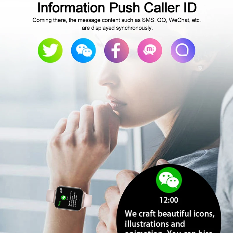 GIAUSA F25 Men Sleep Tracker Smartwatch Body Temperature Weather Women Smart Watch for android ios 
GIAUSA F25 Men Sleep Tracker Smartwatch Body Temperature Weather Women Smart Watch for android ios