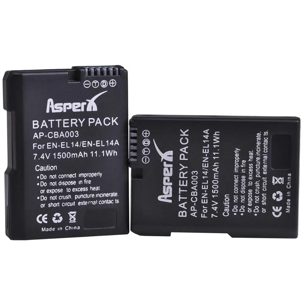 Двойное зарядное устройство USB для Nikon P7800 P7000 D5600 D5500 D5300 D5200 D3200 3100 2 шт. | Электроника